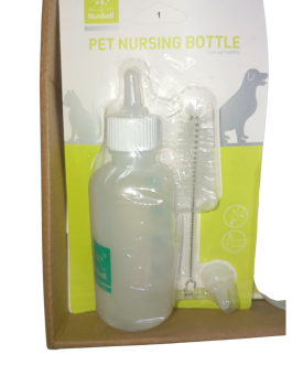Nunbell biberon 100ml kedi biberon seti