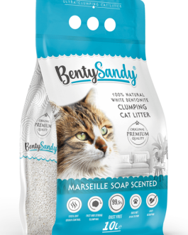 bentysandy sabunlu10lt kedi kumu KALIN taneli