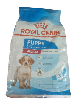 Royal canin medium puppy 3kg